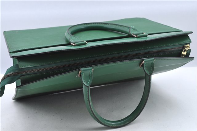 Authentic Louis Vuitton Epi Riviera Hand Bag Green M48184 LV Junk 7047B