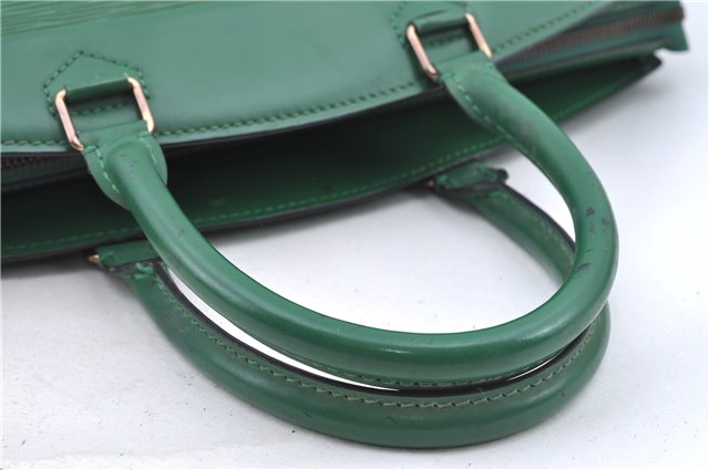 Authentic Louis Vuitton Epi Riviera Hand Bag Green M48184 LV Junk 7047B