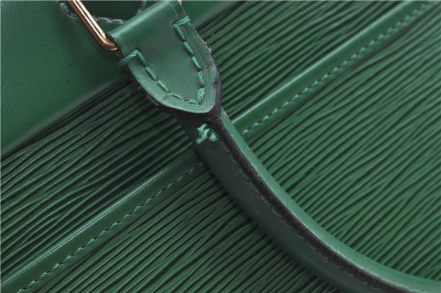 Authentic Louis Vuitton Epi Riviera Hand Bag Green M48184 LV Junk 7047B