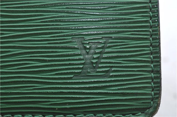 Authentic Louis Vuitton Epi Riviera Hand Bag Green M48184 LV Junk 7047B