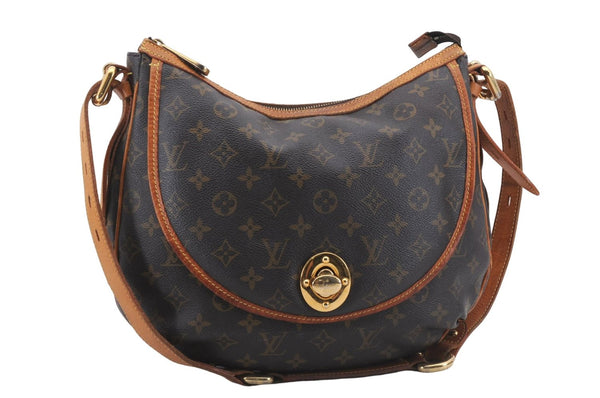 Auth Louis Vuitton Monogram Tulum GM Shoulder Cross Body Bag M40075 LV 7048D
