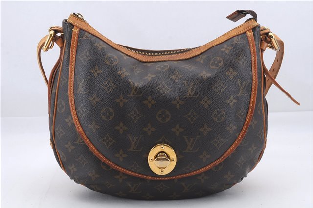 Auth Louis Vuitton Monogram Tulum GM Shoulder Cross Body Bag M40075 LV 7048D