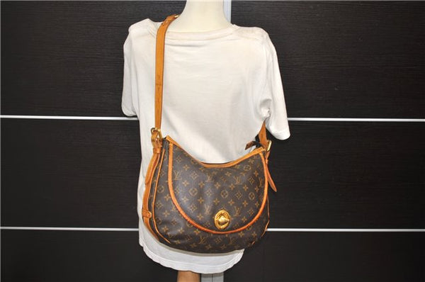 Auth Louis Vuitton Monogram Tulum GM Shoulder Cross Body Bag M40075 LV 7048D