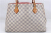 Authentic Louis Vuitton Damier Azur Calvi Shoulder Tote Bag N41449 LV 7049D
