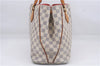 Authentic Louis Vuitton Damier Azur Calvi Shoulder Tote Bag N41449 LV 7049D