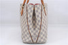 Authentic Louis Vuitton Damier Azur Calvi Shoulder Tote Bag N41449 LV 7049D