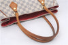 Authentic Louis Vuitton Damier Azur Calvi Shoulder Tote Bag N41449 LV 7049D