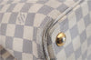 Authentic Louis Vuitton Damier Azur Calvi Shoulder Tote Bag N41449 LV 7049D