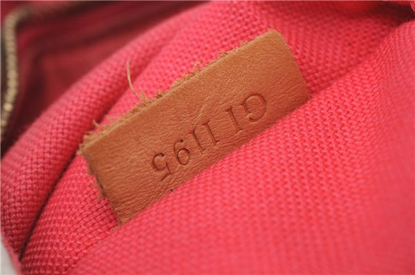 Authentic Louis Vuitton Damier Azur Calvi Shoulder Tote Bag N41449 LV 7049D