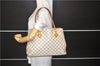 Authentic Louis Vuitton Damier Azur Calvi Shoulder Tote Bag N41449 LV 7049D