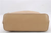 Authentic GUCCI Vintage Shoulder Bag Mesh Leather 90644 Beige 7051C