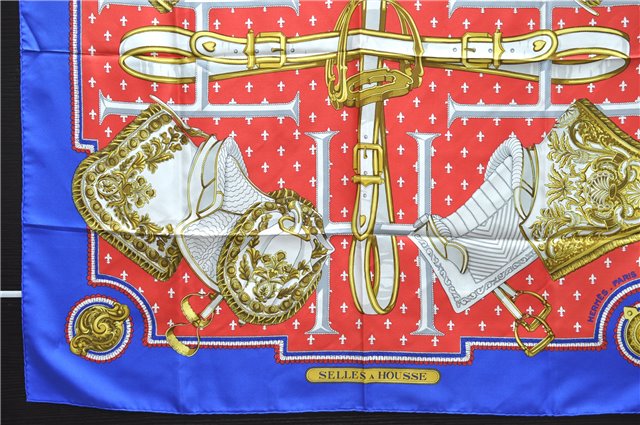 Authentic HERMES Carre 90 Scarf 