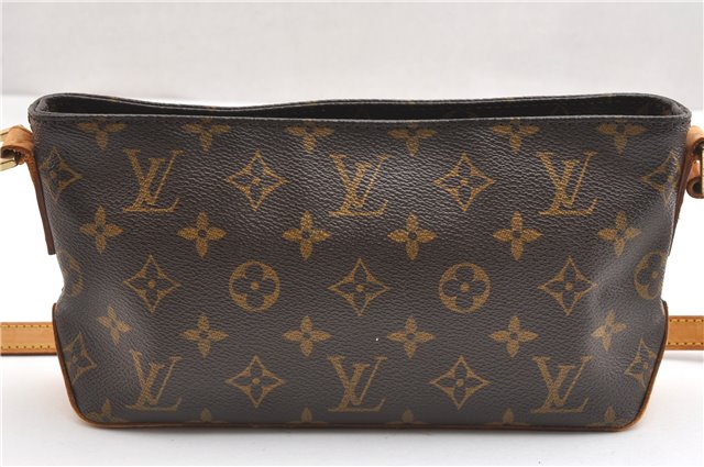 Authentic Louis Vuitton Monogram Trotteur Shoulder Cross Bag M51240 LV 7052F