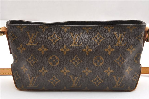 Authentic Louis Vuitton Monogram Trotteur Shoulder Cross Bag M51240 LV 7052F