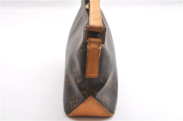 Authentic Louis Vuitton Monogram Trotteur Shoulder Cross Bag M51240 LV 7052F