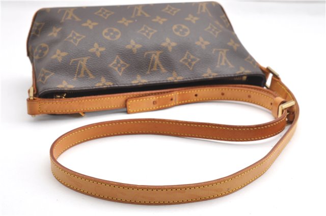 Authentic Louis Vuitton Monogram Trotteur Shoulder Cross Bag M51240 LV 7052F