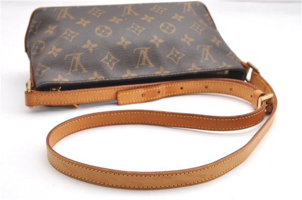 Authentic Louis Vuitton Monogram Trotteur Shoulder Cross Bag M51240 LV 7052F