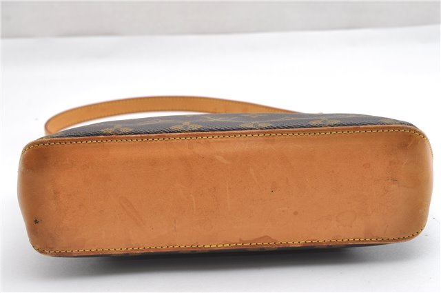 Authentic Louis Vuitton Monogram Trotteur Shoulder Cross Bag M51240 LV 7052F