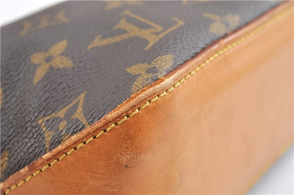 Authentic Louis Vuitton Monogram Trotteur Shoulder Cross Bag M51240 LV 7052F