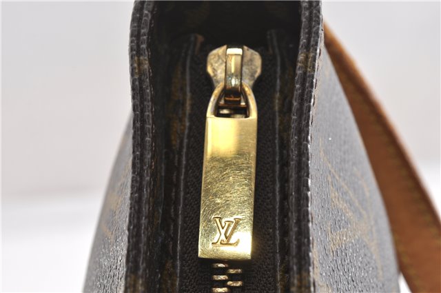 Authentic Louis Vuitton Monogram Trotteur Shoulder Cross Bag M51240 LV 7052F