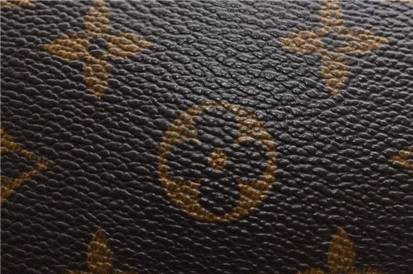 Authentic Louis Vuitton Monogram Trotteur Shoulder Cross Bag M51240 LV 7052F