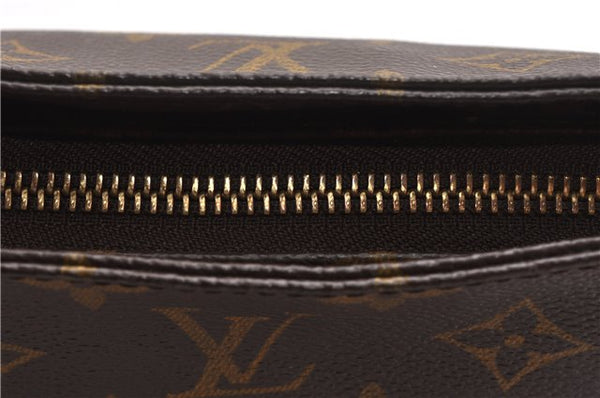 Authentic Louis Vuitton Monogram Trotteur Shoulder Cross Bag M51240 LV 7052F