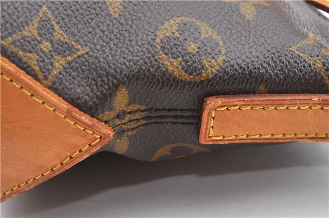 Authentic Louis Vuitton Monogram Trotteur Shoulder Cross Bag M51240 LV 7052F