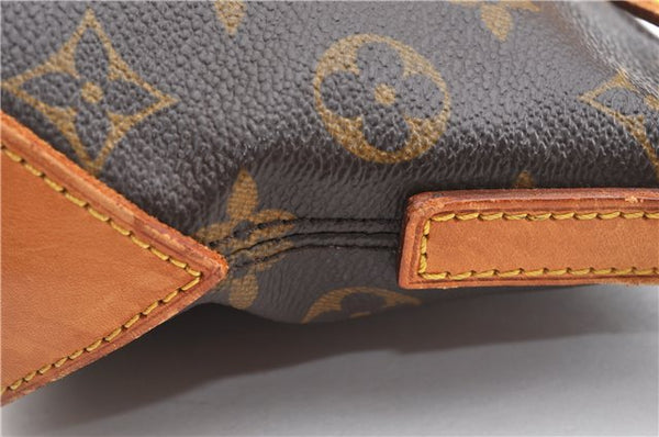 Authentic Louis Vuitton Monogram Trotteur Shoulder Cross Bag M51240 LV 7052F