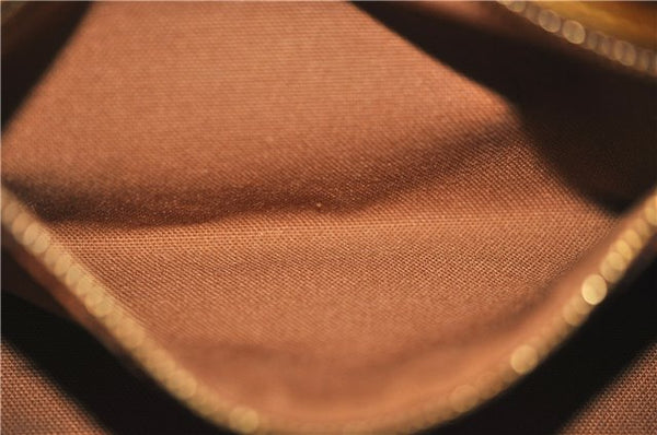 Authentic Louis Vuitton Monogram Trotteur Shoulder Cross Bag M51240 LV 7052F