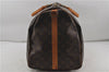 Auth Louis Vuitton Monogram Keepall Bandouliere 55 Boston Bag M41414 LV 7054D