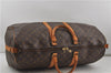 Auth Louis Vuitton Monogram Keepall Bandouliere 55 Boston Bag M41414 LV 7054D
