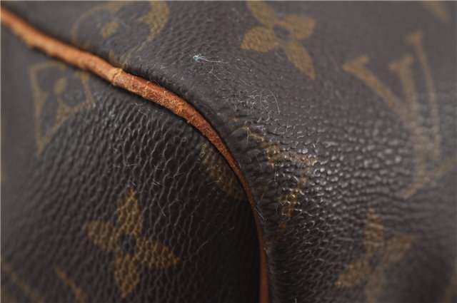 Auth Louis Vuitton Monogram Keepall Bandouliere 55 Boston Bag M41414 LV 7054D