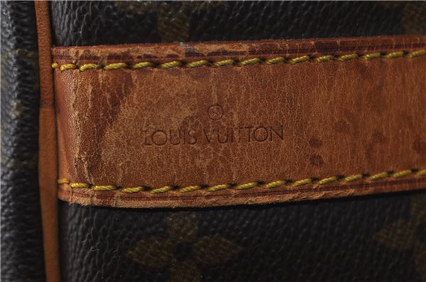 Auth Louis Vuitton Monogram Keepall Bandouliere 55 Boston Bag M41414 LV 7054D