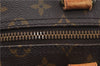 Auth Louis Vuitton Monogram Keepall Bandouliere 55 Boston Bag M41414 LV 7054D