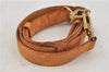 Auth Louis Vuitton Monogram Keepall Bandouliere 55 Boston Bag M41414 LV 7054D