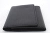 Auth LOUIS VUITTON Epi Enveloppe Carte De Visit Business Card Case Black 7055C