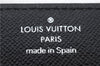 Auth LOUIS VUITTON Epi Enveloppe Carte De Visit Business Card Case Black 7055C