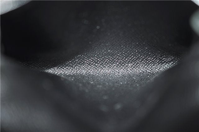 Auth LOUIS VUITTON Epi Enveloppe Carte De Visit Business Card Case Black 7055C