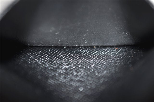 Auth LOUIS VUITTON Epi Enveloppe Carte De Visit Business Card Case Black 7055C