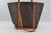Authentic Louis Vuitton Monogram Sac Shopping PM Tote Bag M51108 LV Junk 7055I