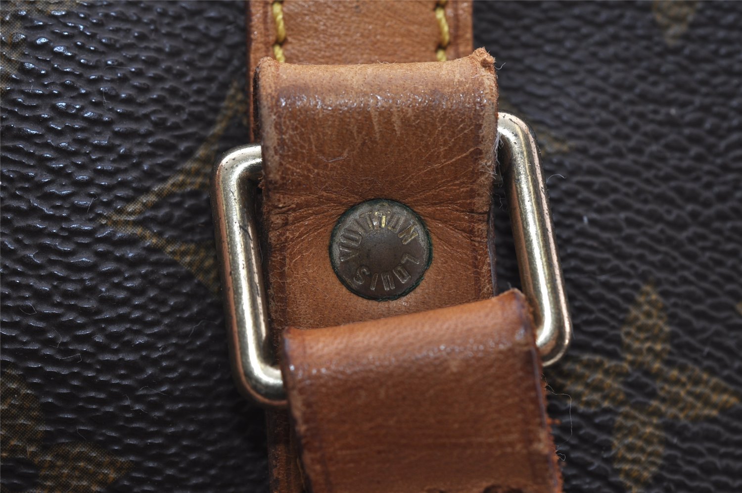 Authentic Louis Vuitton Monogram Sac Shopping PM Tote Bag M51108 LV Junk 7055I