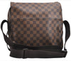 Authentic Louis Vuitton Damier Naviglio Shoulder Cross Body Bag N45255 LV 7056E