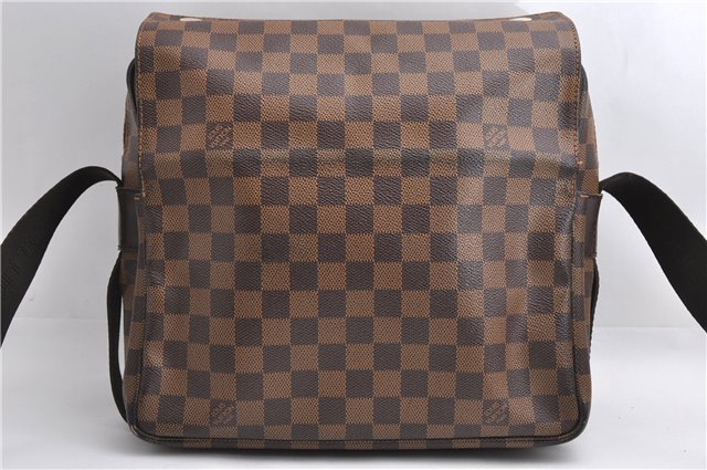 Authentic Louis Vuitton Damier Naviglio Shoulder Cross Body Bag N45255 LV 7056E