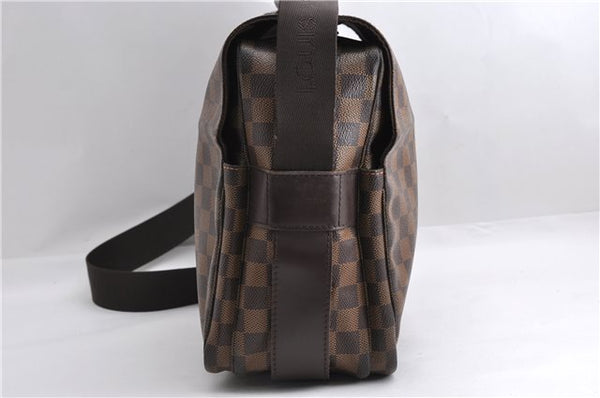 Authentic Louis Vuitton Damier Naviglio Shoulder Cross Body Bag N45255 LV 7056E