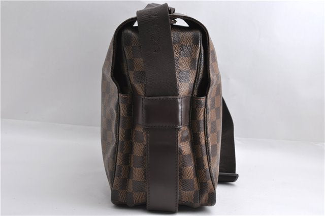 Authentic Louis Vuitton Damier Naviglio Shoulder Cross Body Bag N45255 LV 7056E