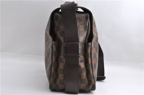 Authentic Louis Vuitton Damier Naviglio Shoulder Cross Body Bag N45255 LV 7056E