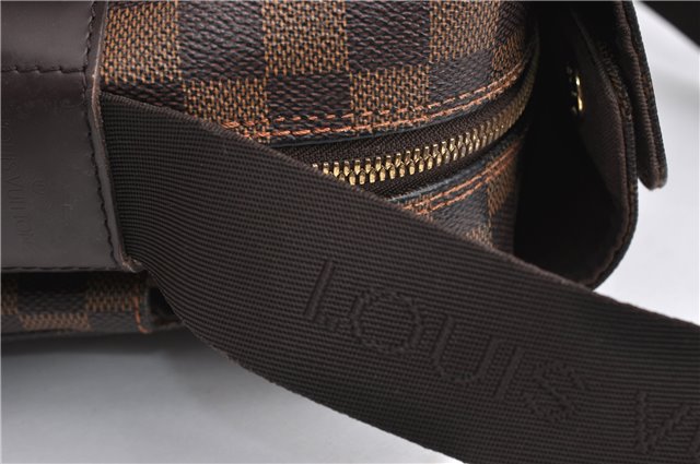 Authentic Louis Vuitton Damier Naviglio Shoulder Cross Body Bag N45255 LV 7056E