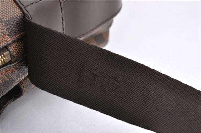 Authentic Louis Vuitton Damier Naviglio Shoulder Cross Body Bag N45255 LV 7056E