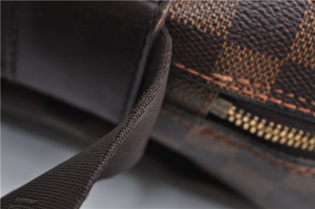 Authentic Louis Vuitton Damier Naviglio Shoulder Cross Body Bag N45255 LV 7056E