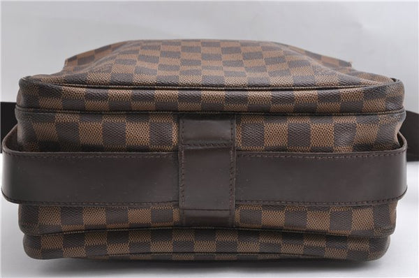 Authentic Louis Vuitton Damier Naviglio Shoulder Cross Body Bag N45255 LV 7056E